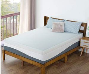 4`` Gel Memory Foam Topper, Queen Size