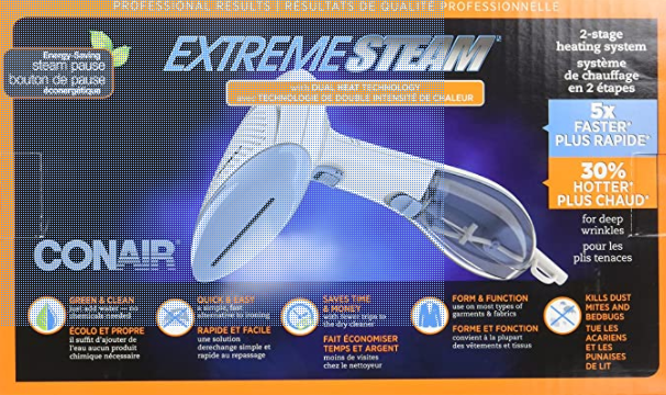 Conair GS23NXRSC Super Steam Hand Held Fabric Steamer