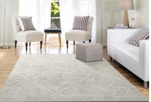 Dynamic Rugs Quartz 27041100 Ivory Area Rug, 6`6 x 9`6