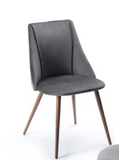 Kora Fabric Upholstered Dining Chair, Grey