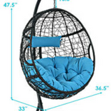 Wicker Porch Swing *FULLY ASSEMBLED* *STAND NOT INCLUDED*