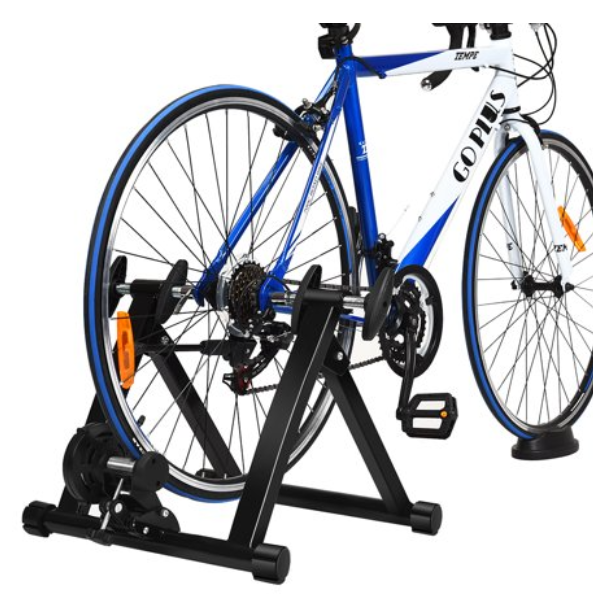 Portable Folding Steel Bicycle Indoor Exercise Training Stand