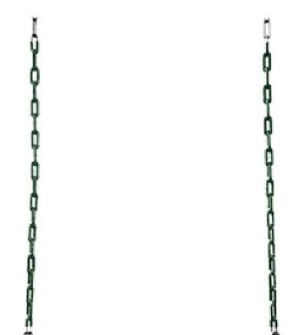 60`` swing chain link, 4 piece no fasteners