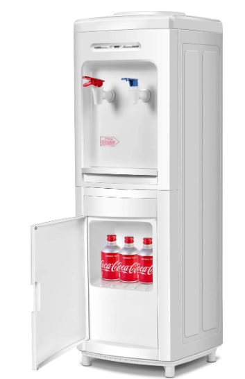 Top Loading Water Cooler Dispenser, 3-5 Gallon Hot & Cold Dual-use Water Dispenser