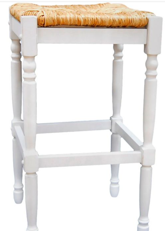 29.25" Turner Barstool Antique White