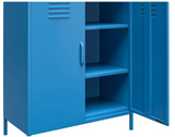 2 Door Cache Metal Locker Storage Cabinet