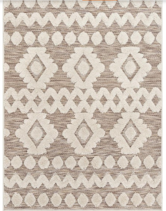 Tribal Moroccan Beige 7 ft. 10 in. x 10 ft. 6 in.