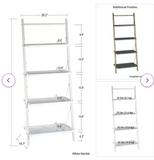 Nova Metal Ladder Bookcase