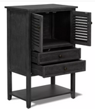 Edgar Cabinet Dark Gray