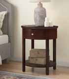 Canterbury Accent Table with Storage, marks on top