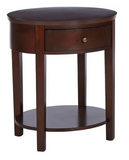 Canterbury Accent Table with Storage, marks on top