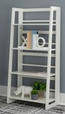 Linon Delanie Folding Bookcase - 48", White