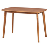 Napster, solid wood,  Modern Rectangular Dining Table Walnut Finish