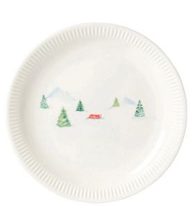 Lenox Profile Snow Day Dinner Plate, 11" plates. Set Of 4,