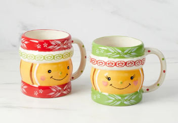 temp-tations Character Mugs- Set Of 2, 16 oz