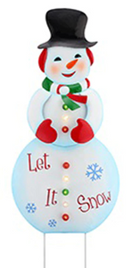 Mr. Christmas Illuminated Metal Lawn Decorations