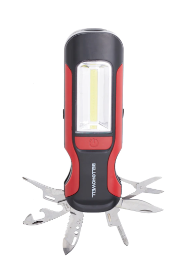 Multi-Tool Light with security alarm