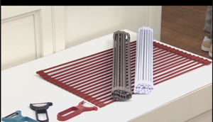 Curtis Stone Silicone roll up Drying Rack