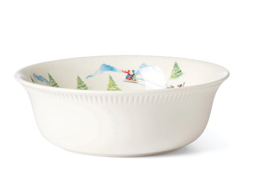 Lenox Profile Snow Day Large Serving Bowl