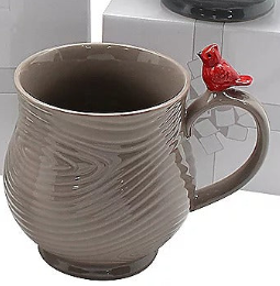 Temp-tations Christmas Mug, light brown