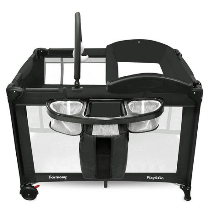 Harmony, Play & Go All-in-One Playard, Black
