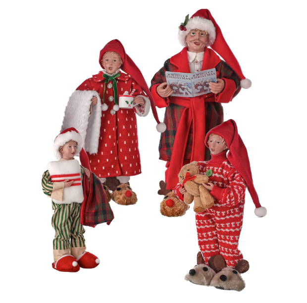 Holiday Memories Set of 4 Carollers