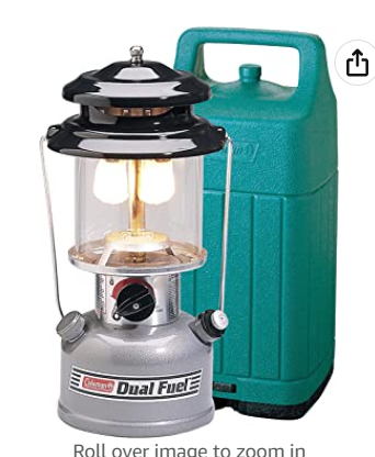 Coleman Premium Dual Fuel Lantern with Hard Carry Case