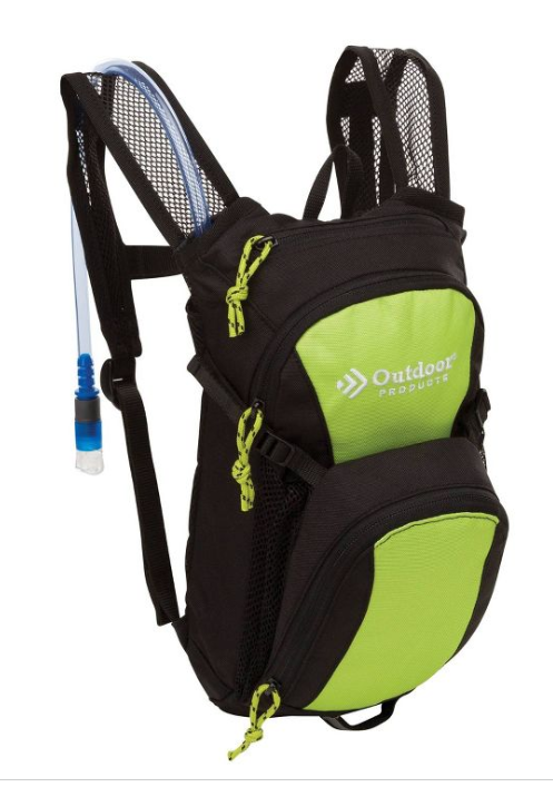 Outdoor Products 2.1" Tadpole Hydration Pack - Green