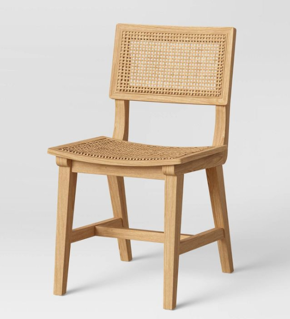 Wicker Ding Chair Set, 2 Piece Set