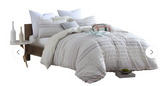 Anahita blush full/queen comforter set