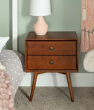 Gertz 2 - Drawer Solid Wood Nightstand, Scratch & Dent, Minor Scratch & Dent