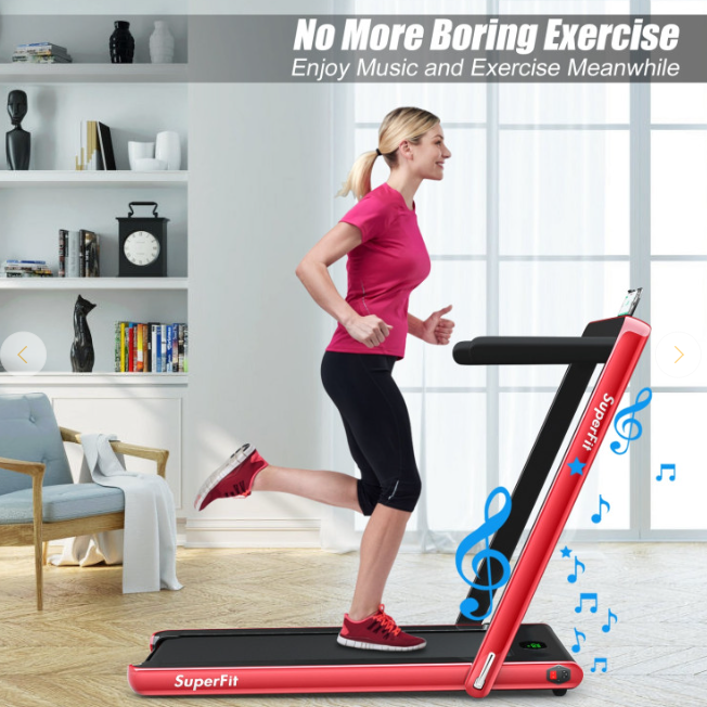 Treadmill Special, black / red