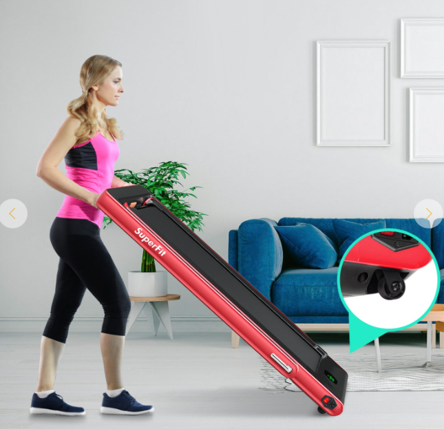 Treadmill Special, black / red