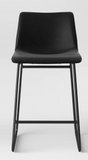 Set of 2  Keyren 24`` Upholstered Counter Height Barstool