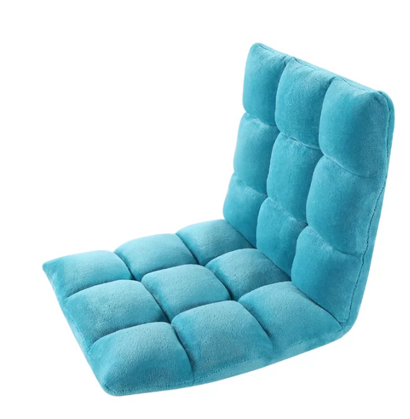 Lounge recliner, blue