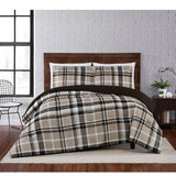 Truly Soft Paulette Plaid Quilt Set, Full / Queen