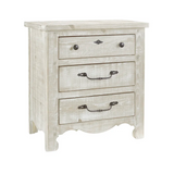 Valera 3 drawer nightstand