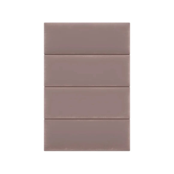 Velvet Wall Panelling in Sand Storm - 4 PACK