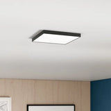 Warrenton 1 - Light Unique/Statement Square/Rectangle LED Flush Mount