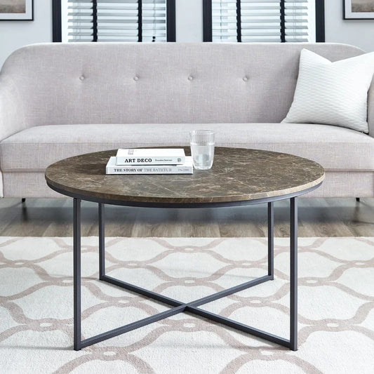 Wasser Cross Legs Coffee Table