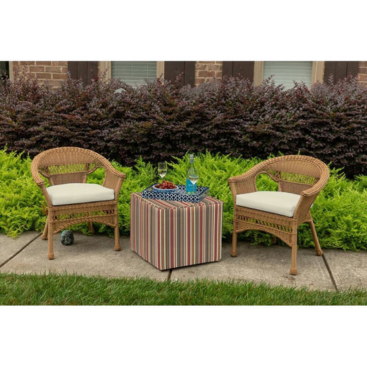 sunbrella 17`` x 17``x 4`` chair cushion - each