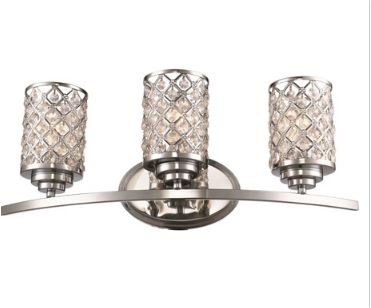 Trans Globe Lighting 70913-PC Infusion 3 Light 24 inch Polished Chrome Vanity Bar Wall Light