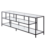 Wootton Tv Stand, Black/Glass, up to 85`` TV