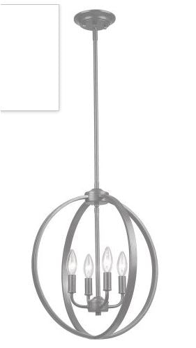 Golden Lighting - 3167-4P - Colson - 4 Light Pendant