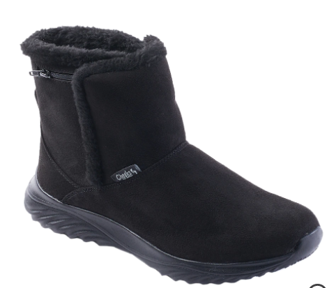 Tony Little-Cheeks suede sport Boot-black-size 8.5