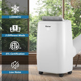 1,2000 BTU Portable Air Conditioner Multifunctional Air Cooler with Remote