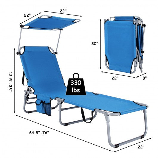 Adjustable Outdoor Recliner Chair, missing canopy shade, special