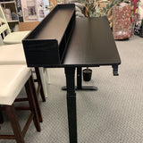 55``Electric Height Adjustable Desk, assembled, Black,  30.5in-47.2in