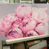 Pink Peony Wall Art 26`` x 40``