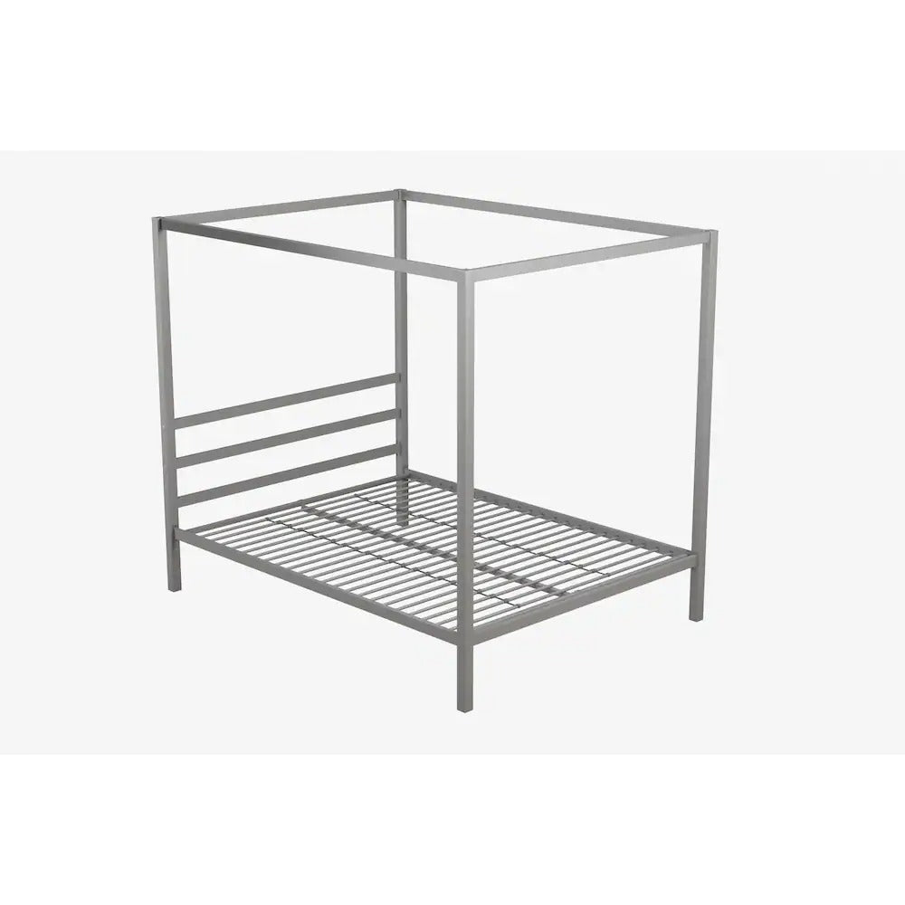 Corgette Modern Canopy Metal Bed - QUEEN -  *SPECIAL*UNASSEMBLED/IN BOX*